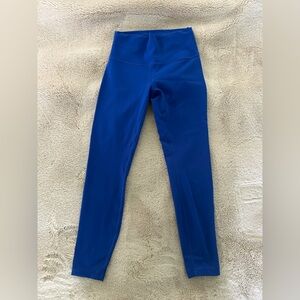 Lululemon Wunder Under High-Rise Leggings Size 6 Blue Athletic Yoga Pants